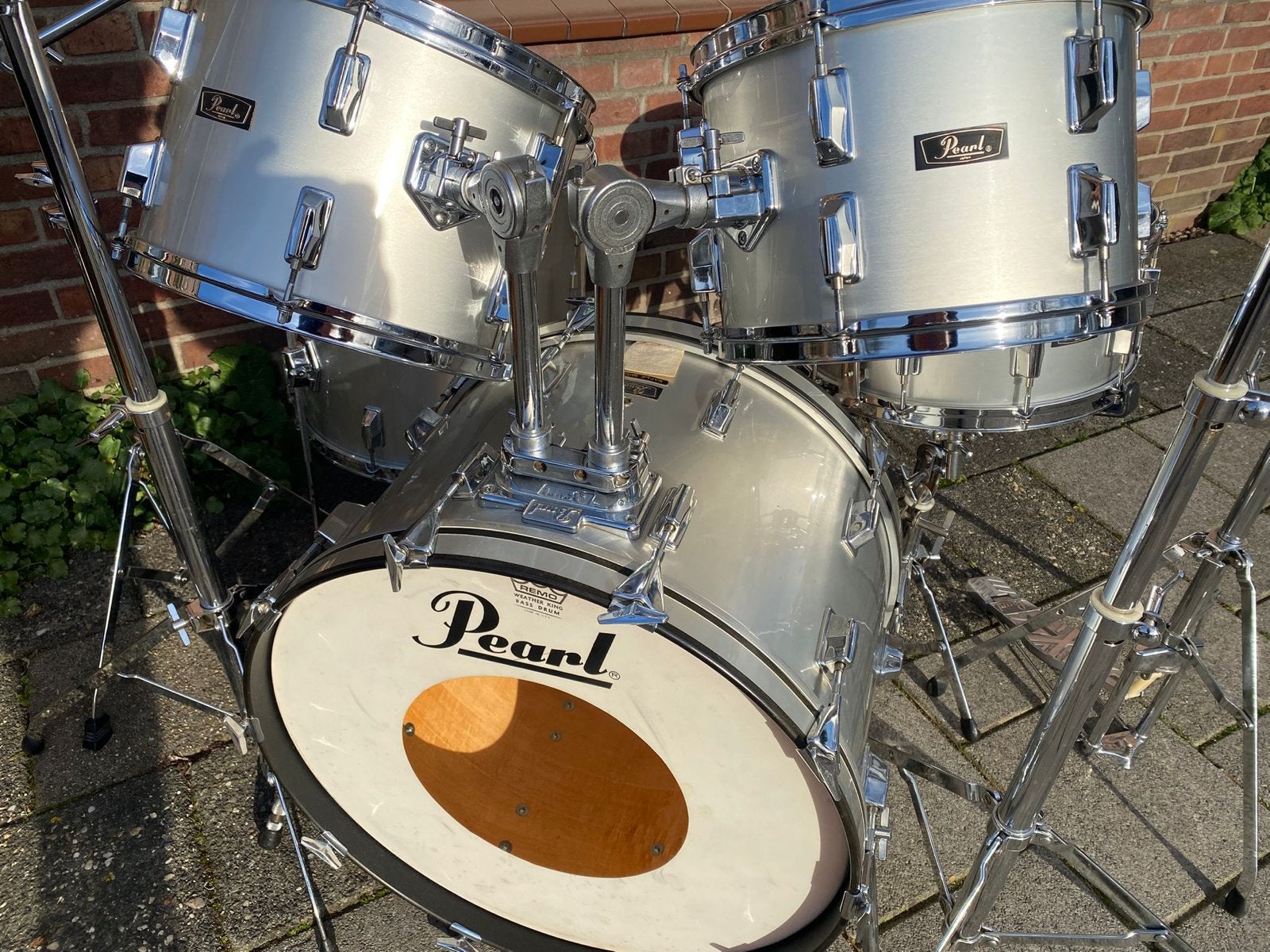 Vintage Pearl Maple Drumstel Jaren '70 (22/12/13/16), Ophalen, Gebruikt, Pearl
