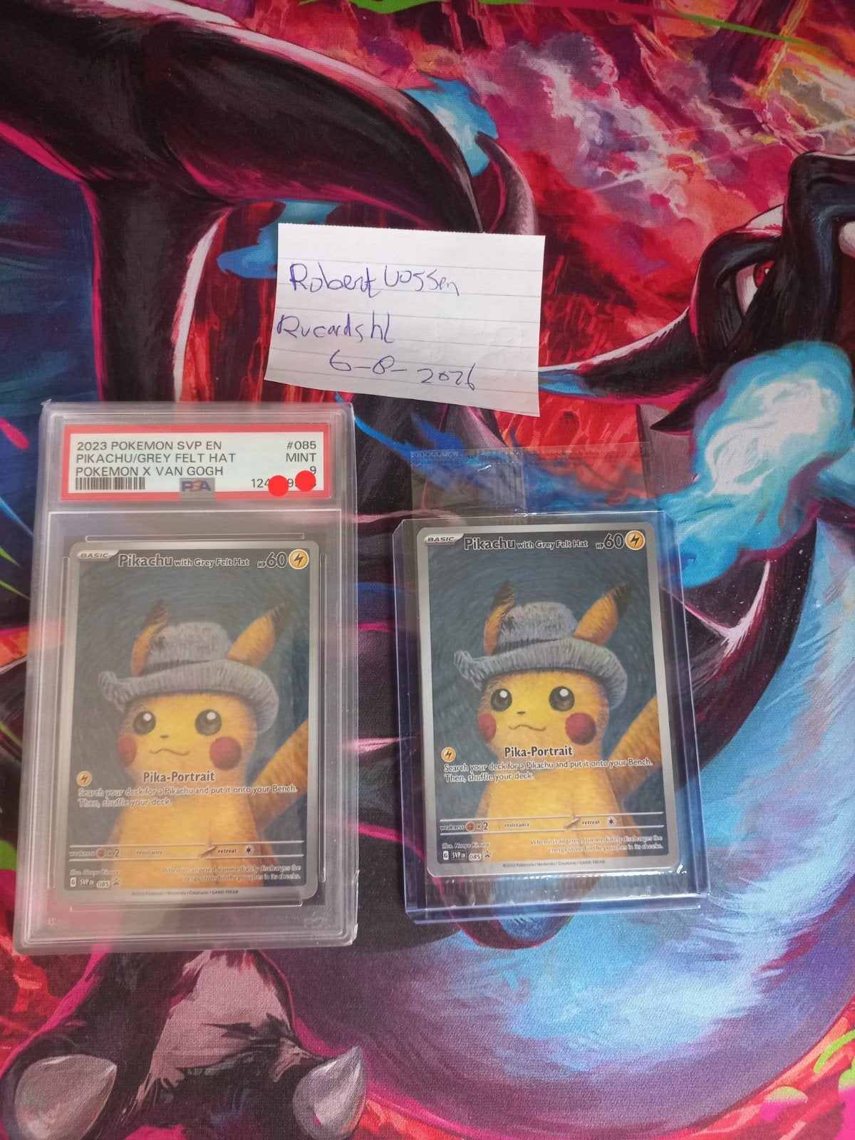 Pikachu with Grey Felt Hat Bundle
PSA 9 Pikachu with Grey Fe, Ophalen, Nieuw