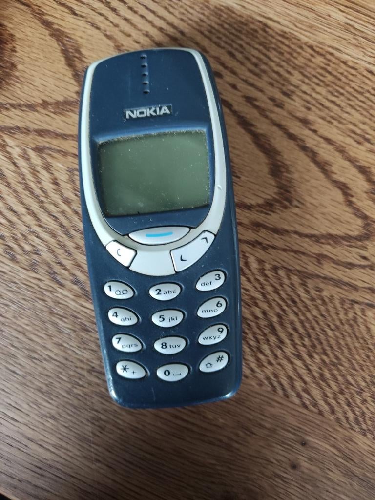 Nokia 3310 - Klassieke Mobiele Telefoon, Gebruikt, Blauw, Geen camera, Fysiek toetsenbord