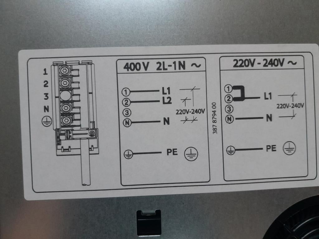 AEG HK634200FB Inductiekookplaat - 4 zones, 7.4 kW, Gebruikt, Inbouw, Inductie, 4 kookzones