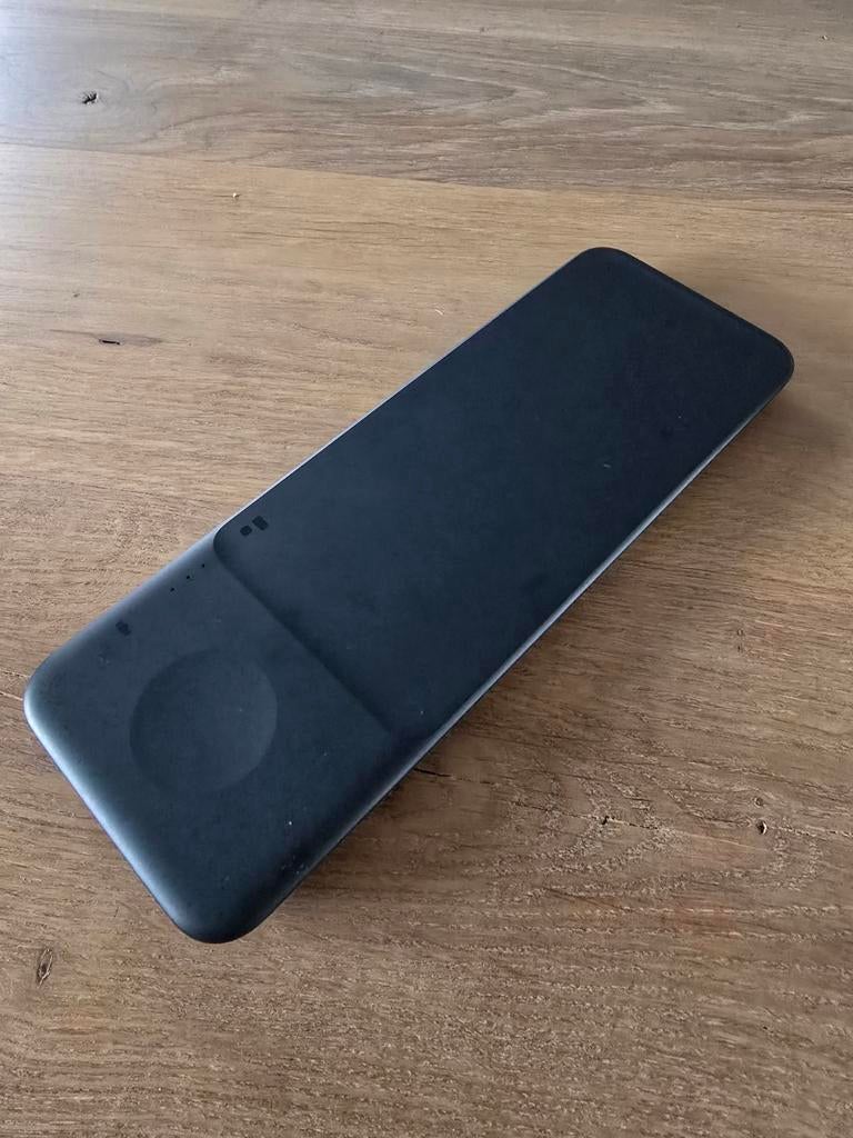 Samsung wireless trio charger 9w - draadloze oplader, Telecommunicatie, Mobiele telefoons | Apple iPhone, Ophalen of Verzenden