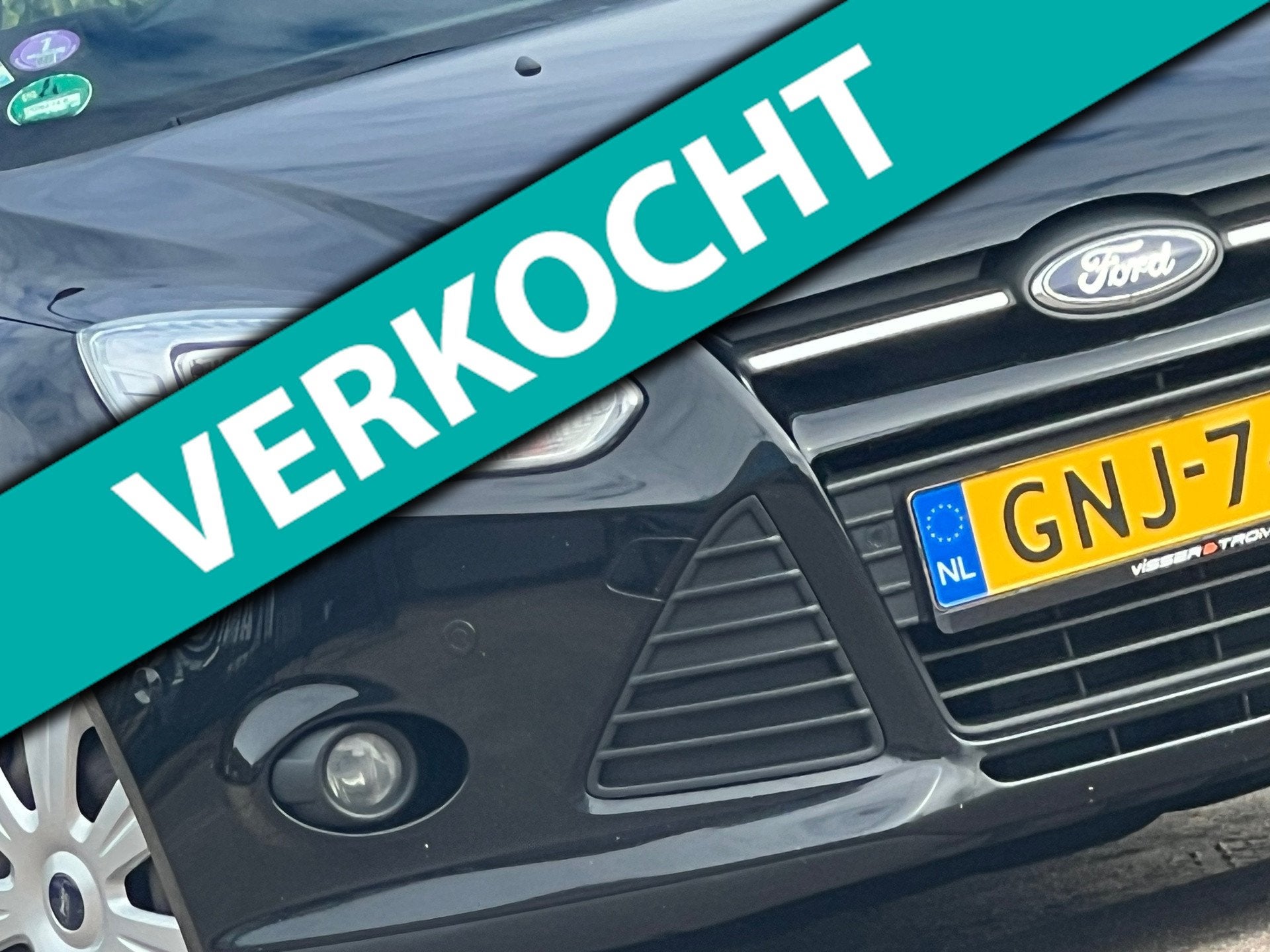 Ford Focus Wagon 1.0 EcoBoost Trend Edition Business - Panth, Auto's, Euro 5, Gebruikt, Zwart, Zwart