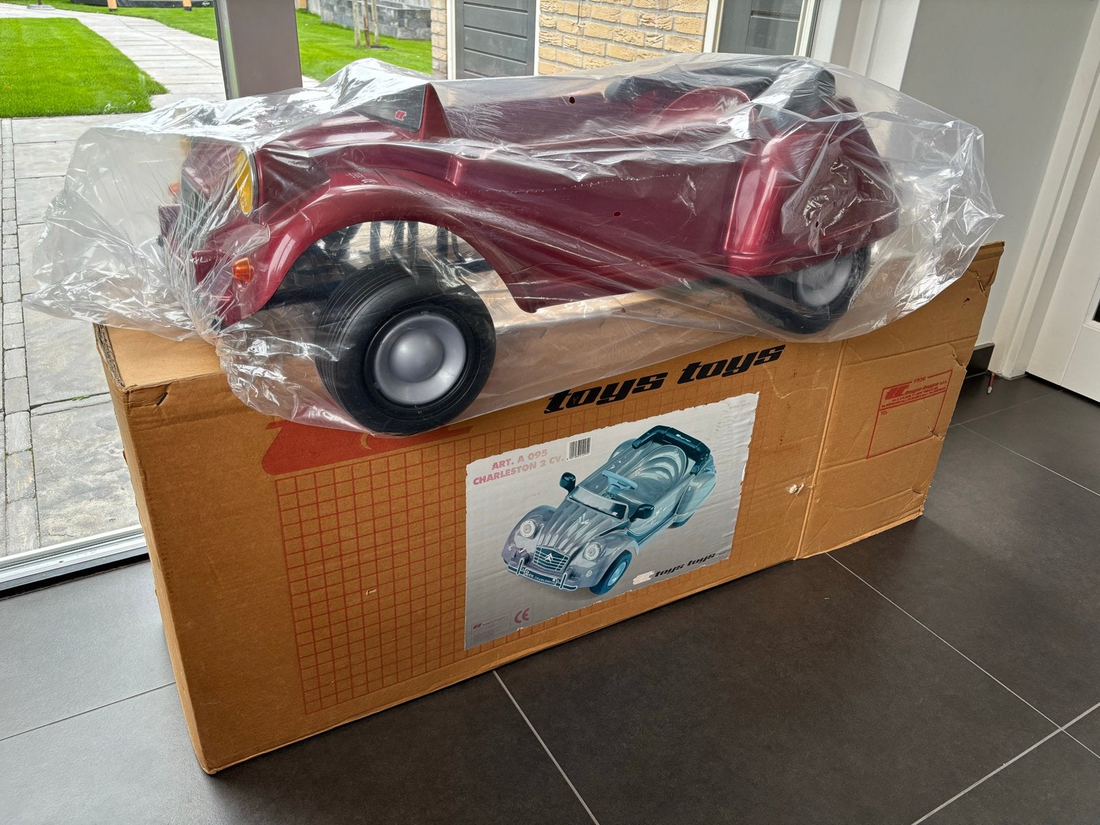 Nieuwe 2CV Charleston trapauto - Lelijke Eend 2cv trapauto, Ophalen, Nieuw