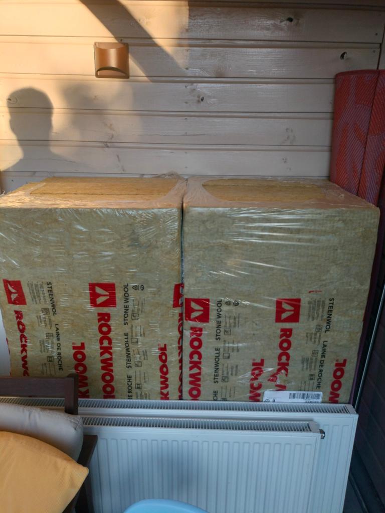 2 pakken RockSono Base 1200x600x190mm, Doe-het-zelf en Verbouw, Ophalen, 12 cm of meer, Nieuw, Steenwol