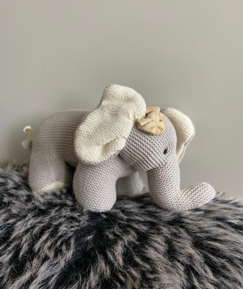 Olifant knuffel van Lisbeth dahl. 22 cm, Verzenden, Zo goed als nieuw, Olifant