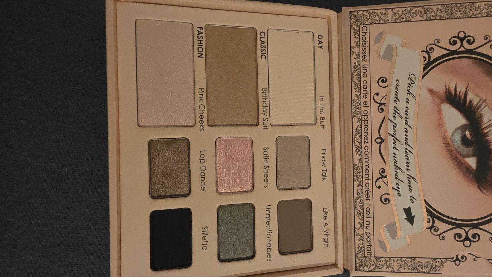 Too Faced Naked Eye Palette 2010, Ophalen of Verzenden, Zo goed als nieuw, Make-up, Overige kleuren