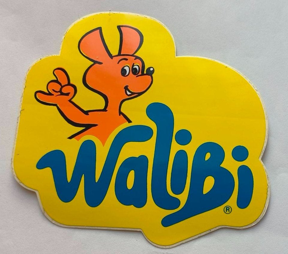 Sticker Walibi, Verzamelen, Ophalen of Verzenden, Zo goed als nieuw, Bedrijf of Vereniging