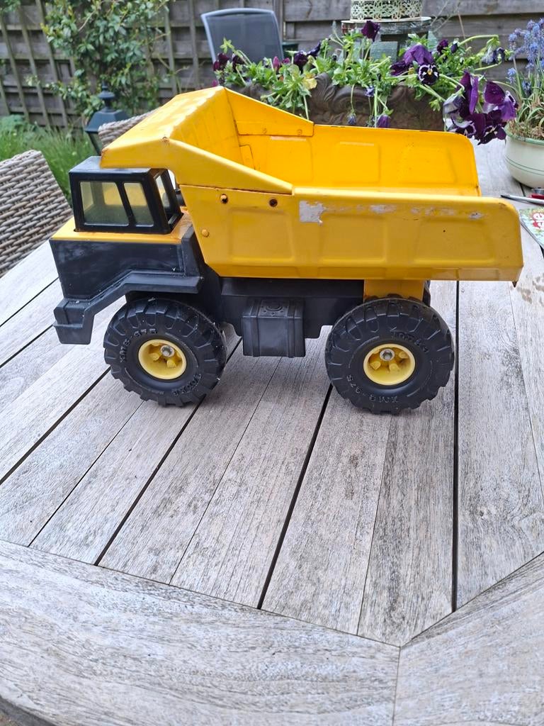 Vintage tonka steel classics mighty dump truck, Antiek en Kunst, Ophalen of Verzenden