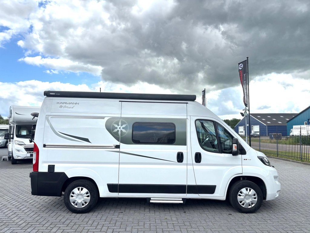 Karmann Dexter 540 Dwarsbed/2021/5.40M/Euro-6/140pk/Airco!, Caravans en Kamperen, Buscamper of Camperbus, Fiat, Bedrijf, Tot en met 3