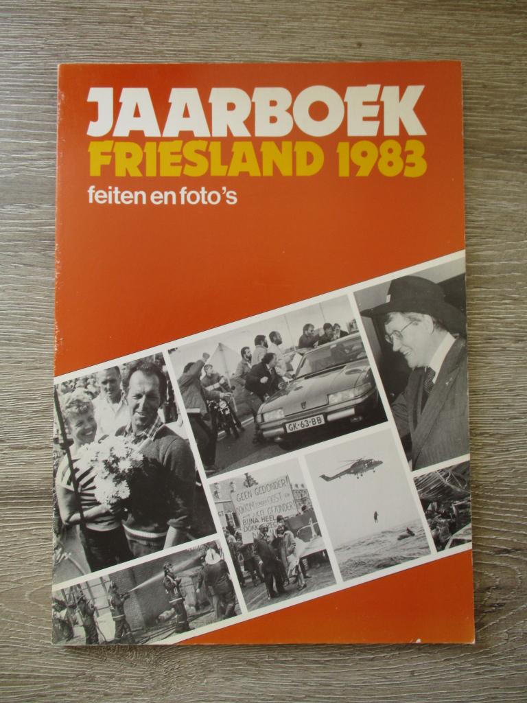 Jaarboek Friesland 1983 feiten en foto\'s, Ophalen of Verzenden, Gelezen