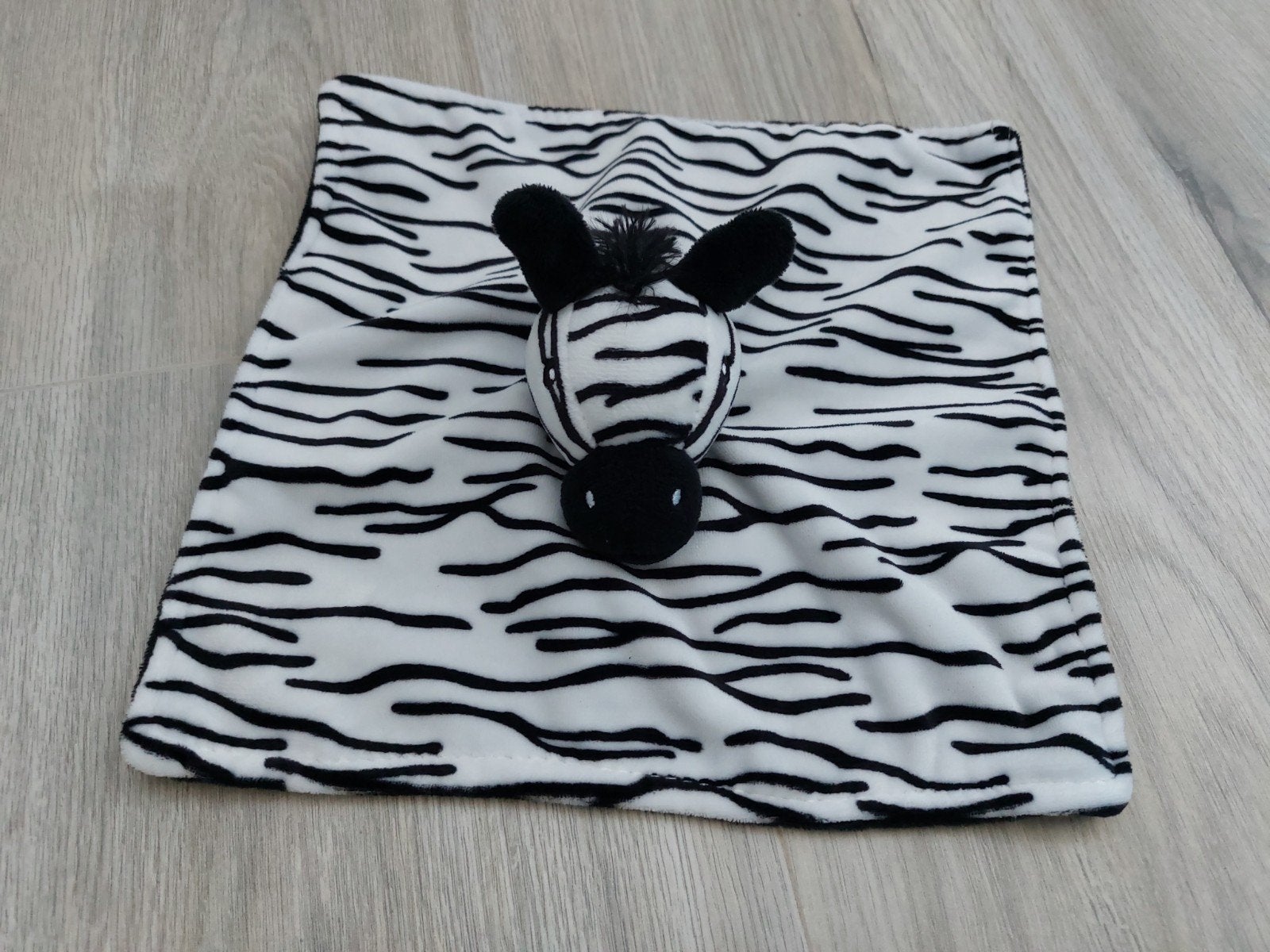 Knuffel knuffeldoekje Wibra zebra zebre L2097, Ophalen of Verzenden, Zo goed als nieuw, Overige typen