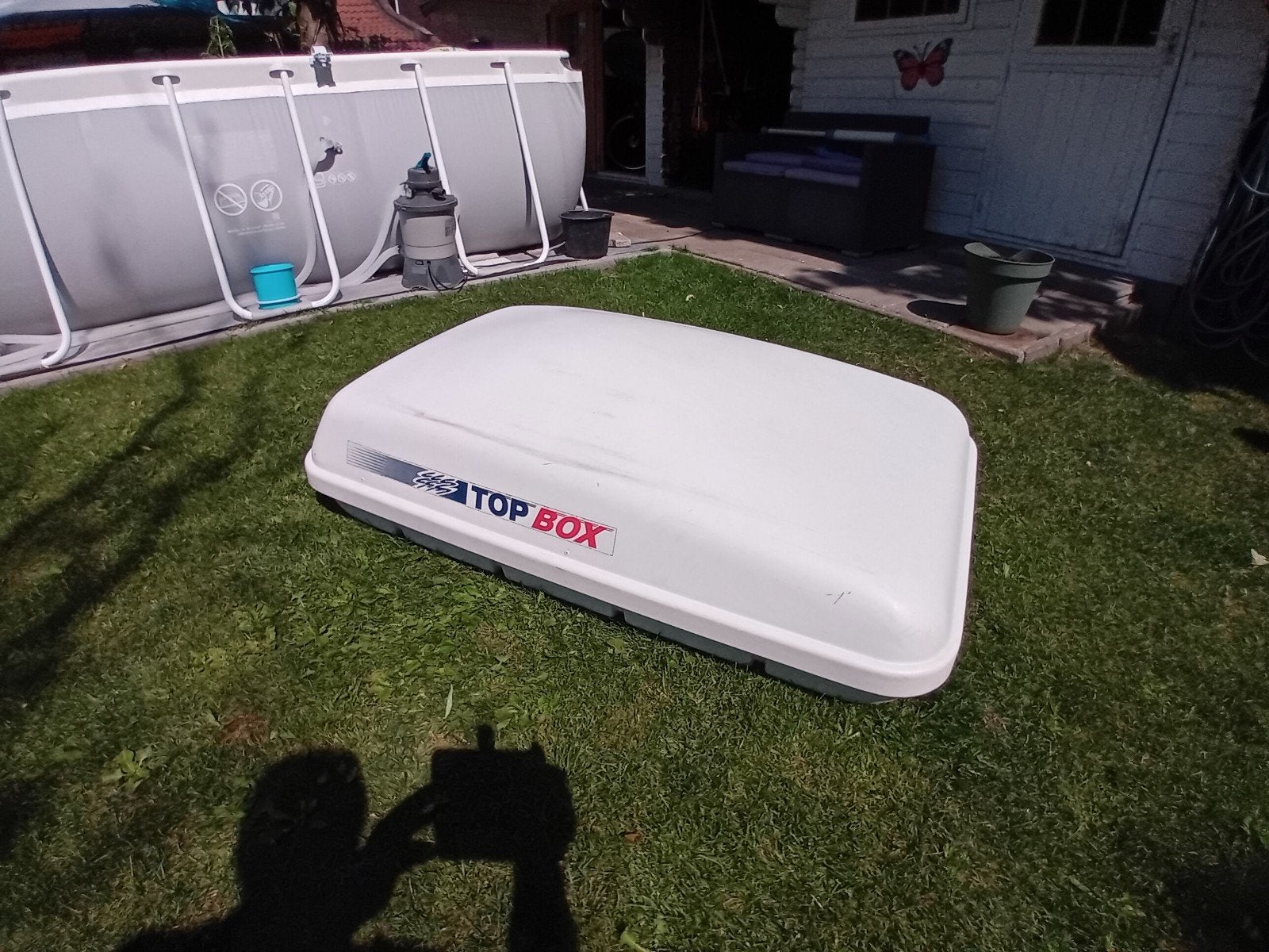 Top Box dakkoffer - Alleen koffer, geen dakdragers, Auto diversen, Dakkoffers, Ophalen, Gebruikt