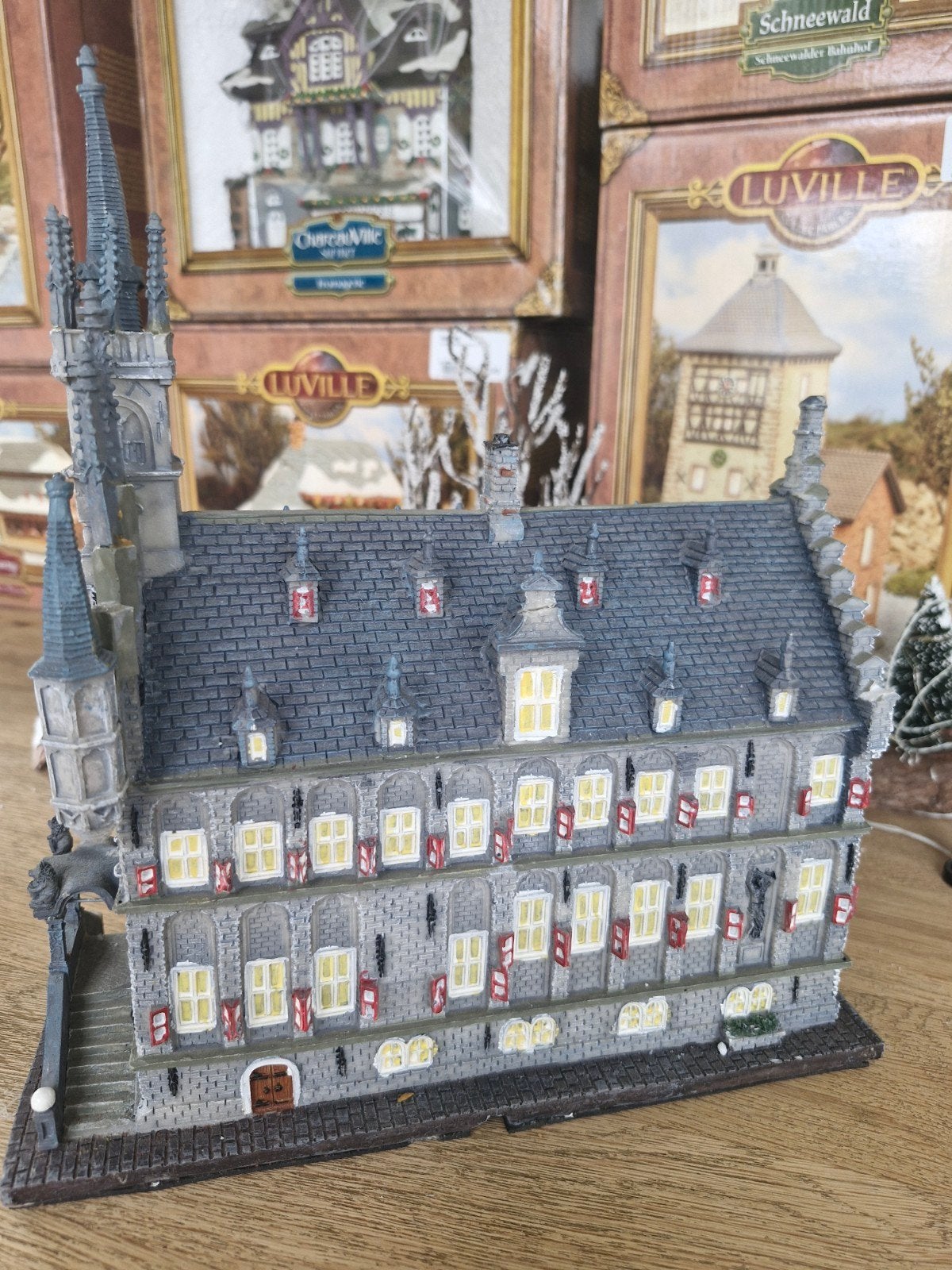 Stadhuis Gouda miniatuur, Ophalen, Gebruikt
