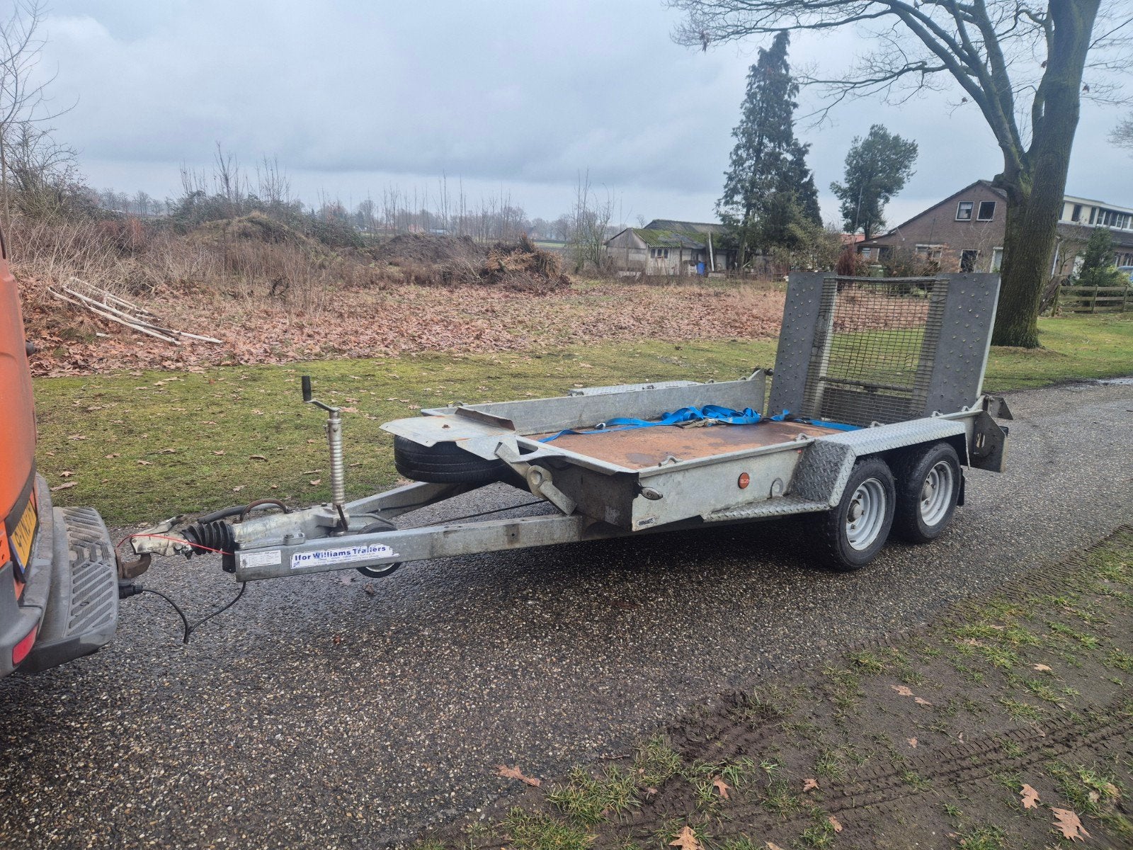 ifor williams machinetransporter te koop 3500kg, Ophalen