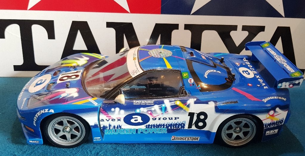 Vintage Tamiya Avex Dome Mugen NSX #58207 nieuw gebouwd, Elektro, Verzenden, Nieuw, Schaal 1:10