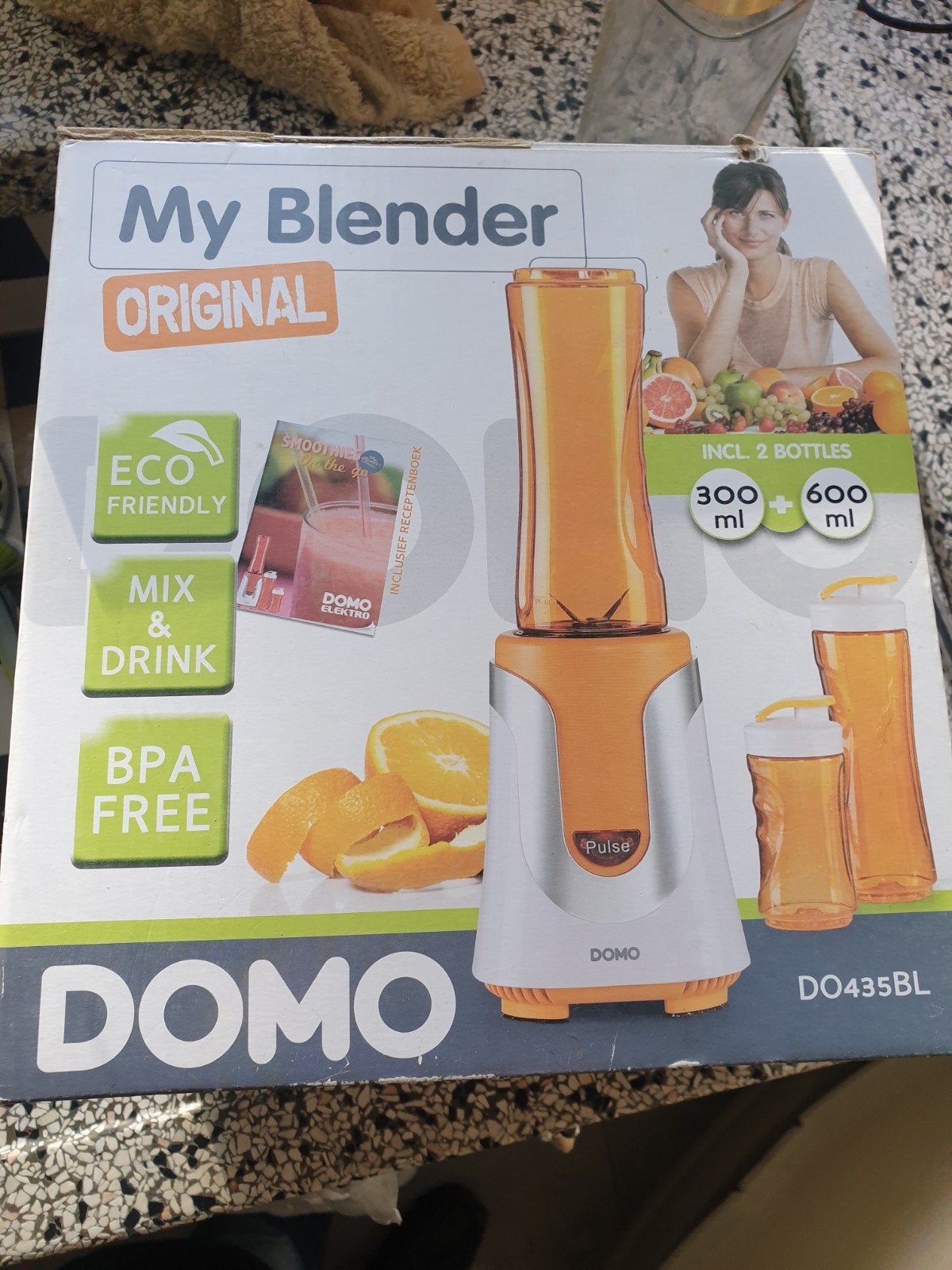 Domo My Blender Original - Inclusief 2 flessen, Ophalen, Zo goed als nieuw, Blender