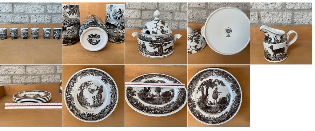VILLEROY & BOCH JACHTSERVIES, Ophalen of Verzenden