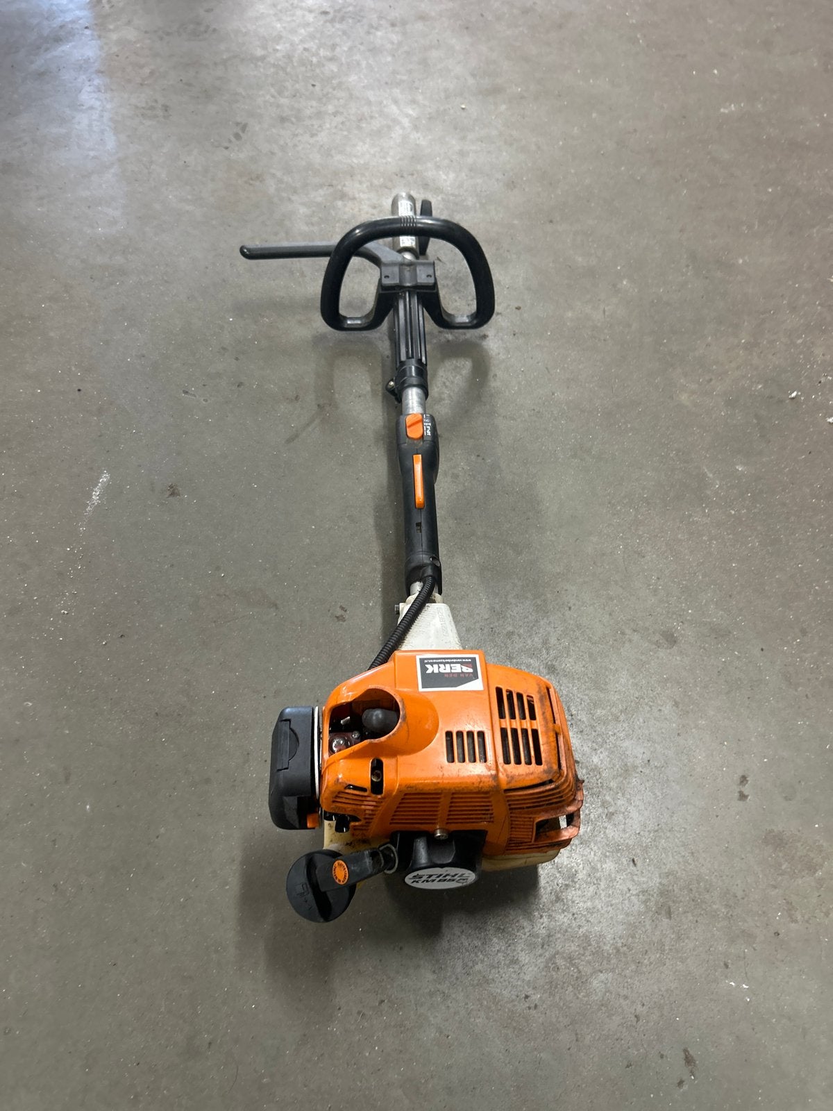 Sthil combimotor km85r, Tuin en Terras, Grastrimmers, Ophalen, Gebruikt, 30 tot 50 cm, Benzine