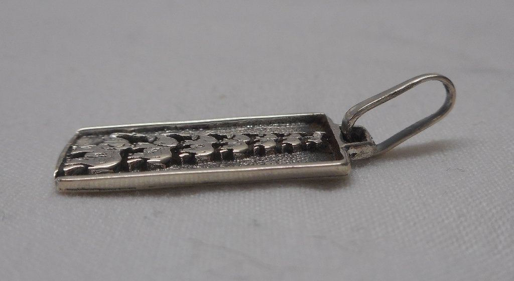 Zilveren aparte hanger olifanten toren nr.1734, Verzenden, Zo goed als nieuw, Zilver, Dier