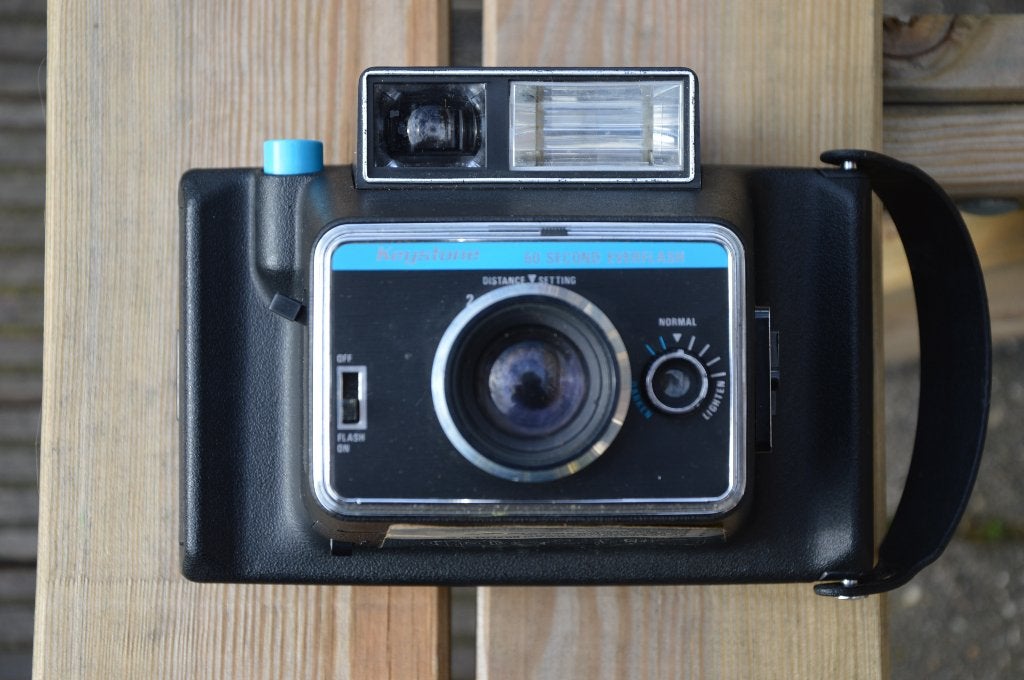 Vintage Fotocamera Keystone 60 Everflash, Ophalen, Gebruikt, Spiegelreflex, Overige Merken