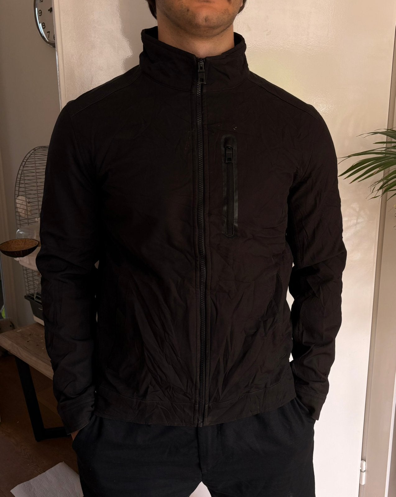 Nautica jack vintage, Ophalen of Verzenden, Gedragen, Maat 48/50 (M), Zwart
