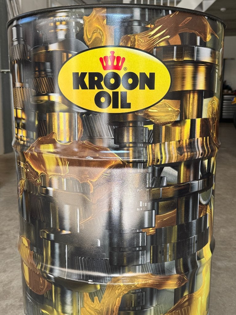 Statafel Kroon Oil olievat/Barrel, Ophalen, In hoogte verstelbaar, Zo goed als nieuw