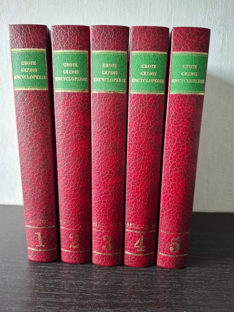 Grote Gezins Encyclopedie 5 delig, Boeken, Encyclopedieën, Complete serie, Ophalen of Verzenden, Zo goed als nieuw, Lekturama