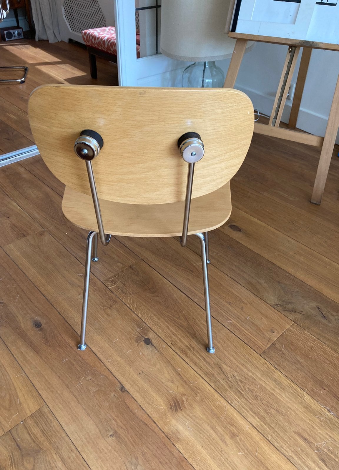 Gispen 116 eetkamer stoel, Ophalen, Hout, Handgemaakt, Beige