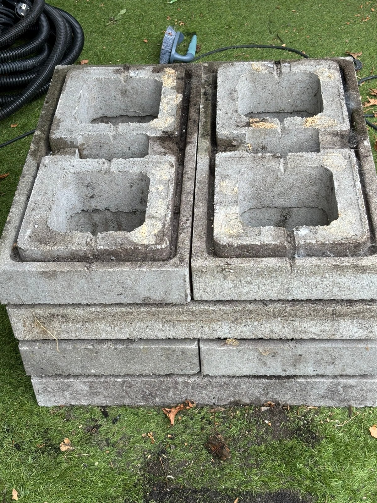 Globe muurelement, Tuin en Terras, Ophalen, Gebruikt, Beton, Overige typen