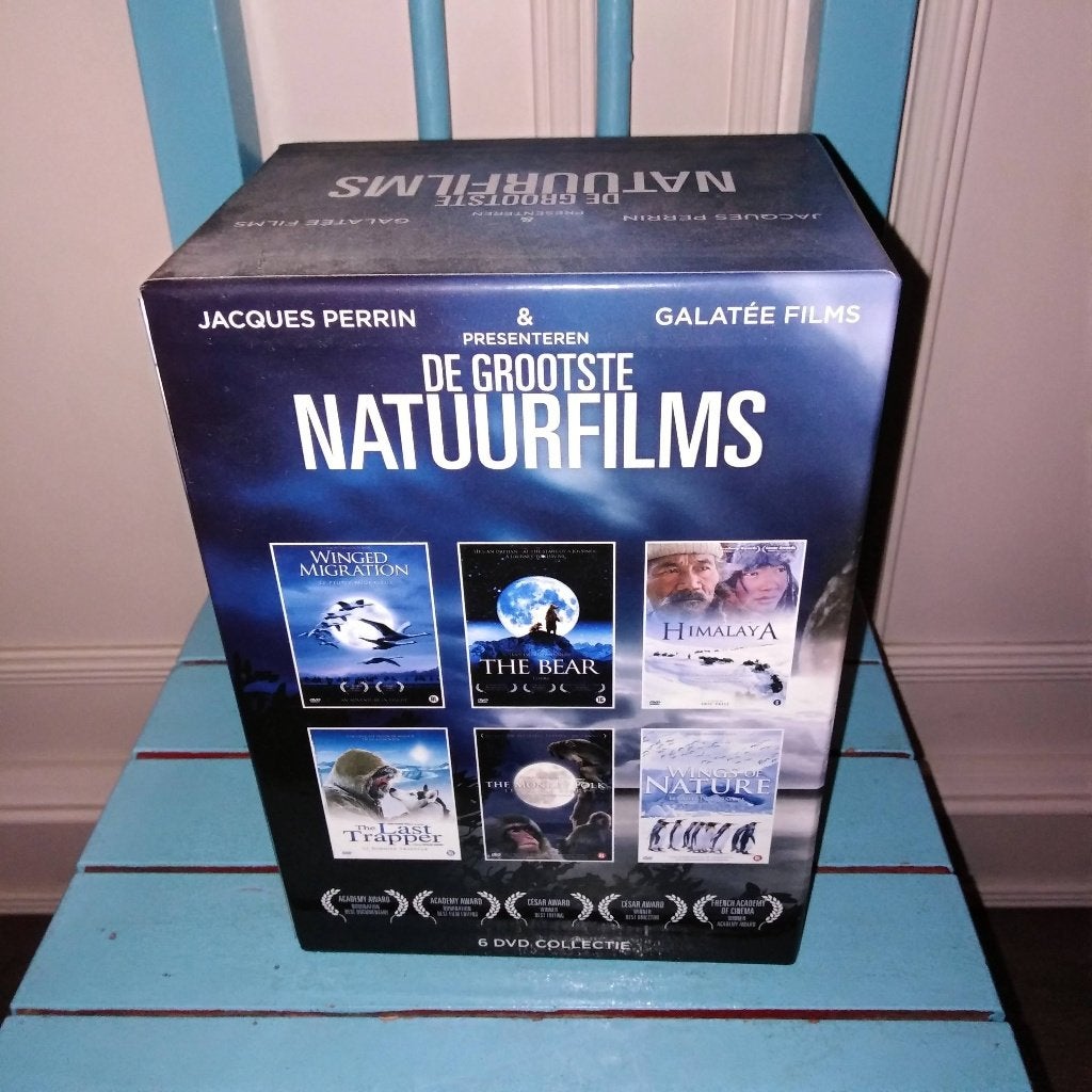 De Grootste natuurfilms DVD box Jacques Perrin Galatee films, Alle leeftijden, Ophalen, Gebruikt, Natuur