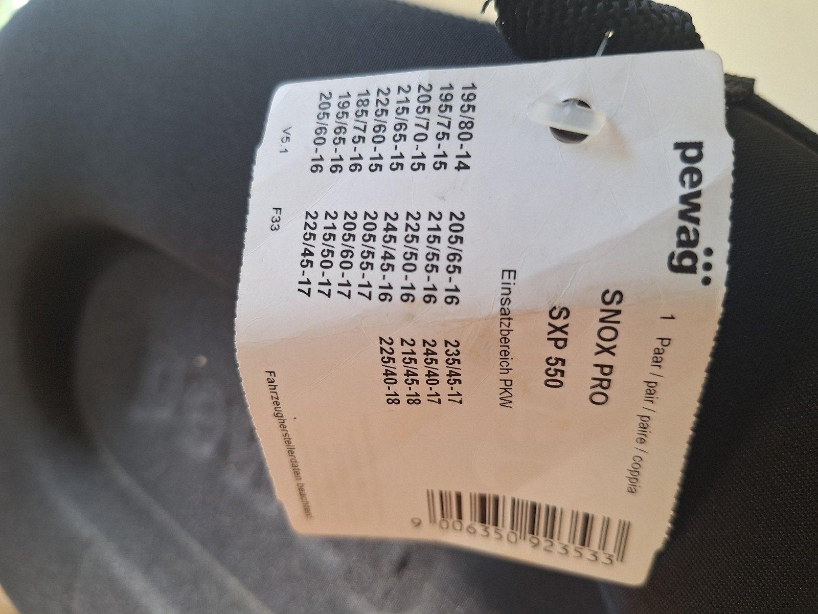 Pewag SNOX PRO SXP 550 sneeuwkettingen - Nieuw, Ophalen, Nieuw