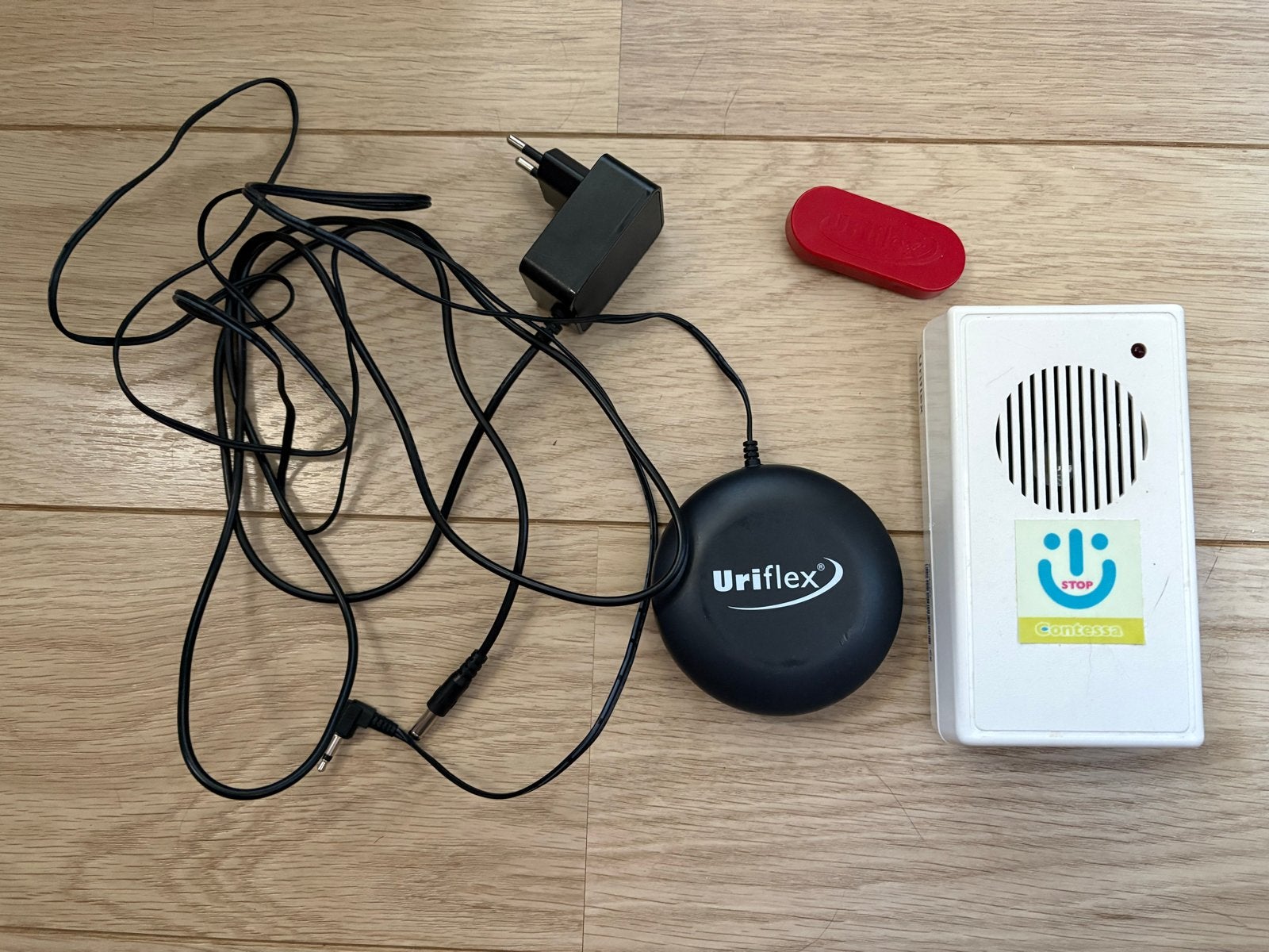 Contessa Uriflex plaswekker, Ophalen