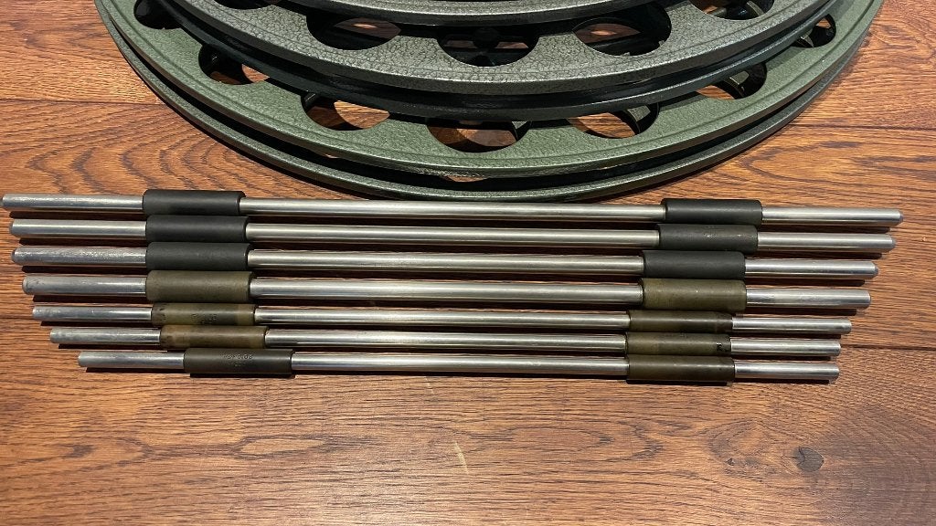 Mitutoyo 400-600mm 0,01mm set  micrometer-/schroefmaat, Ophalen of Verzenden, Zo goed als nieuw, --, Mitutoyo