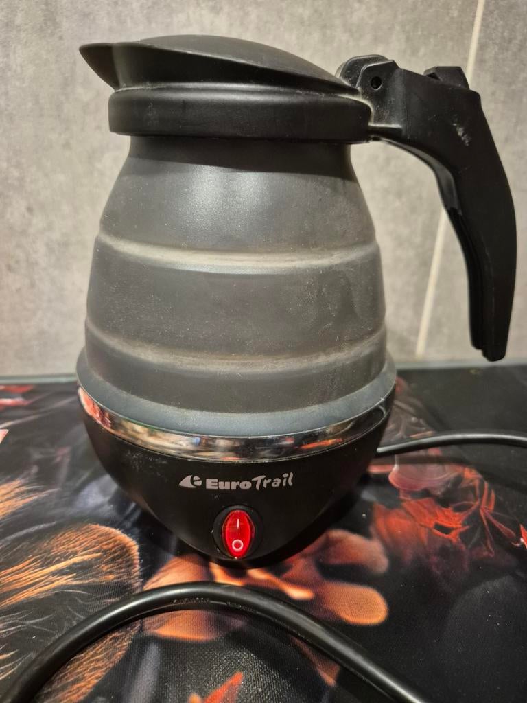 EuroTrail Opvouwbare Waterkoker - Compact & Handig, Minder dan 1 liter, Ophalen of Verzenden, Gebruikt