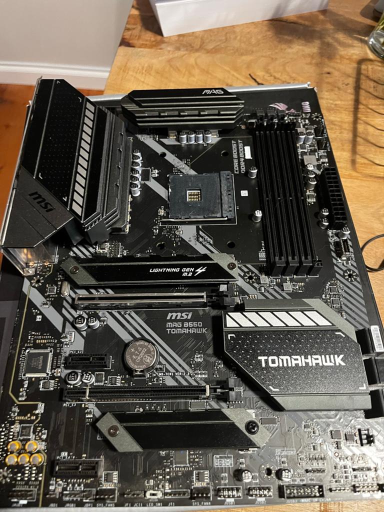 MSI MAG B550 Tomahawk Moederbord, Computers en Software, Moederborden, Ophalen of Verzenden, Gebruikt, AMD, DDR4