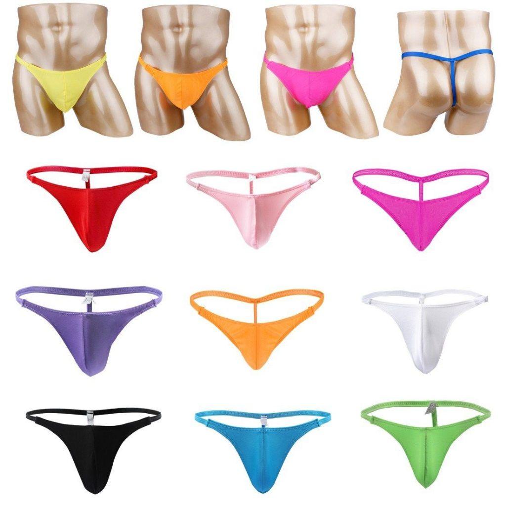 Gekleurde heren string / slip onderbroek mannen tanga sexy, Verzenden, Overige kleuren, Slip