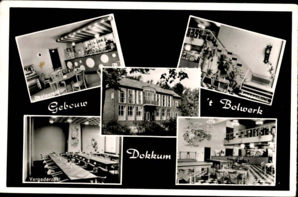 dokkum, kvr9-4674, Verzenden, 1960 tot 1980, Gelopen, Friesland