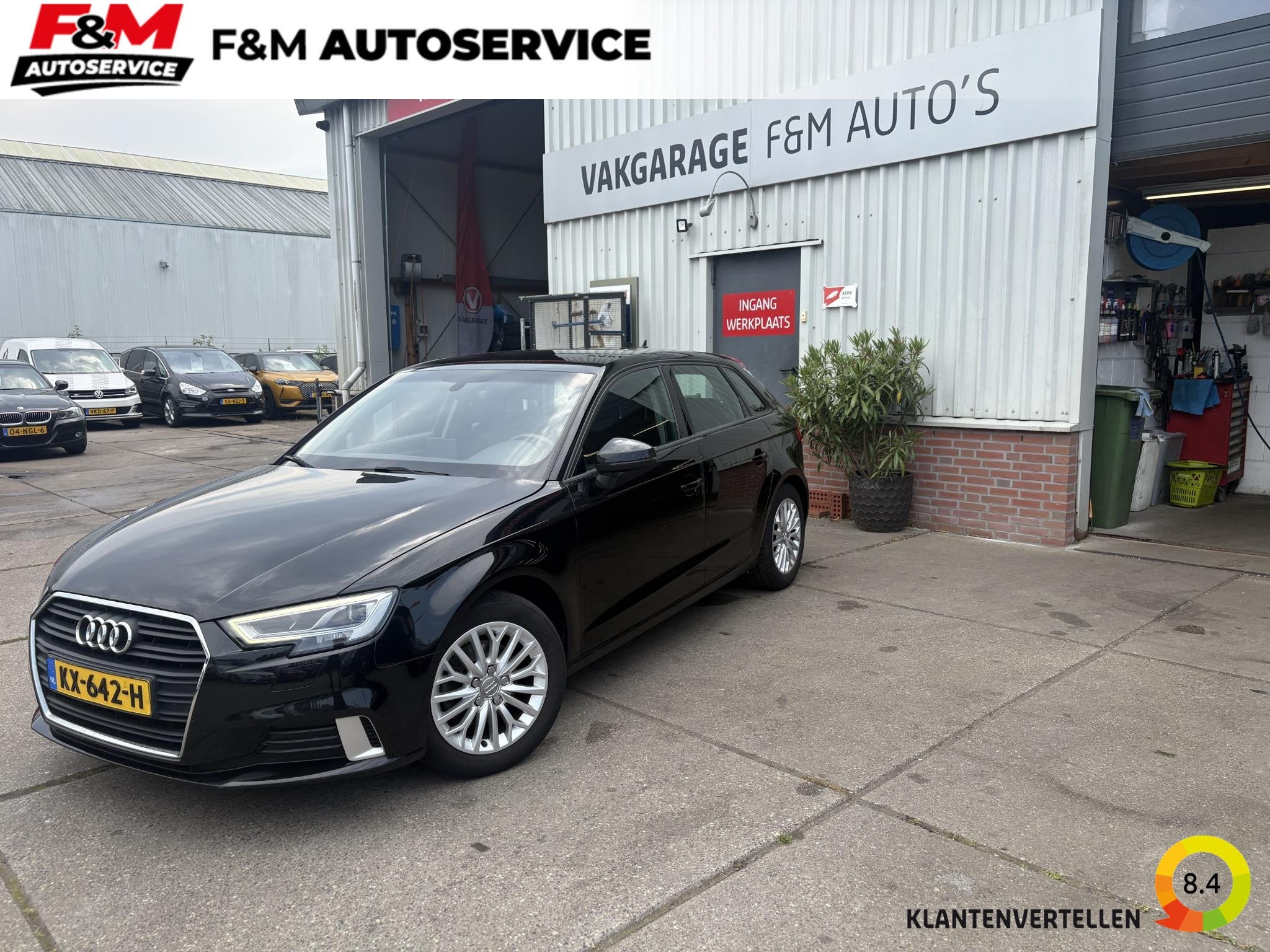 Audi A3 Sportback 1.0 TFSI Sport Lease Edition, Auto's, Voorwielaandrijving, Stof, Gebruikt, Zwart