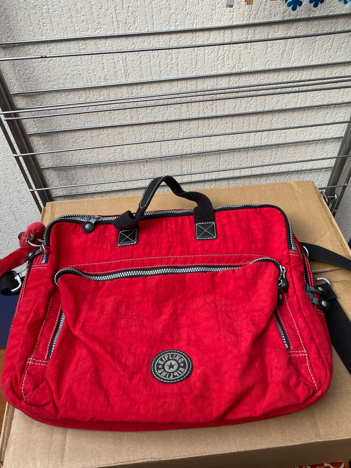 Kipling Laptoptas Rood - Ruim en Praktisch, Ophalen, Gebruikt, Rood, Overige typen