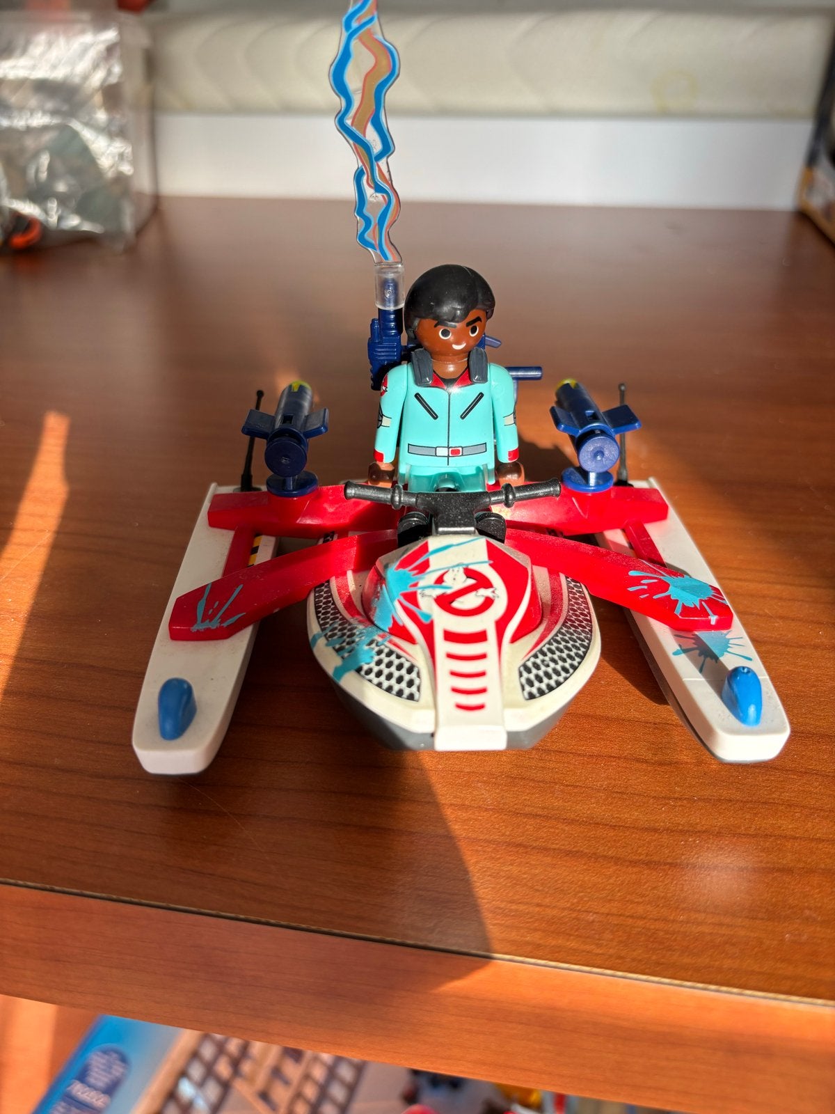 Playmobil Ghostbusters Ecto-1A met Winston Zeddemore, Ophalen of Verzenden, Zo goed als nieuw, Jongen of Meisje