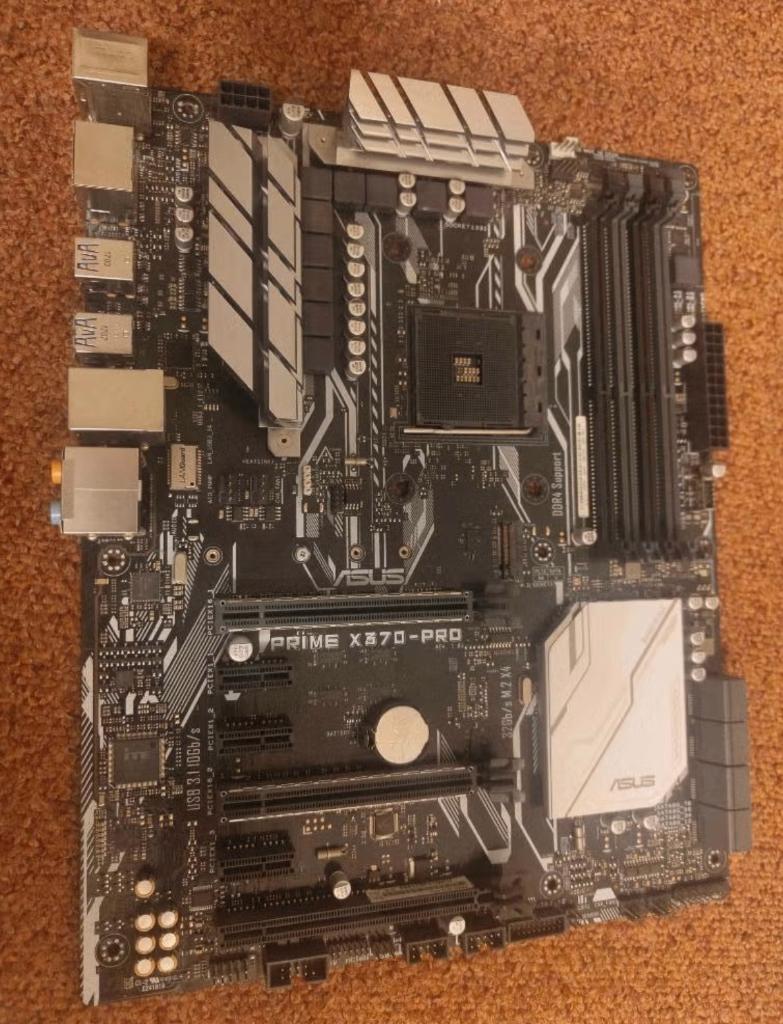 ASUS Prime X370-Pro AM4 Moederbord, Computers en Software, Moederborden, Ophalen, DDR4