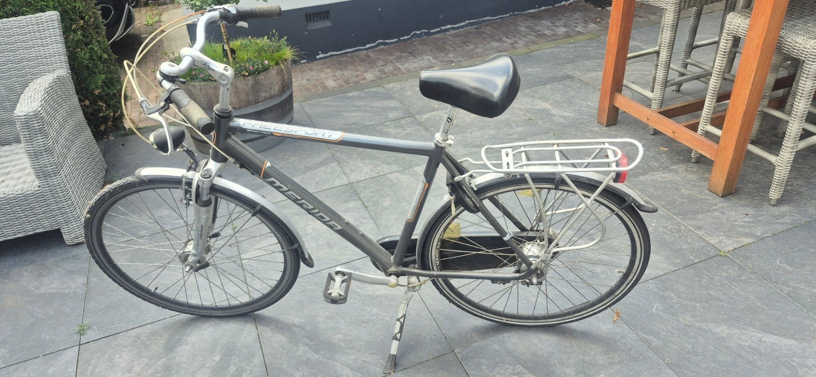 Merida stadsfiets - Gebruikt, maar in goede staat, Gebruikt, Velgrem, Versnellingen, Ophalen
