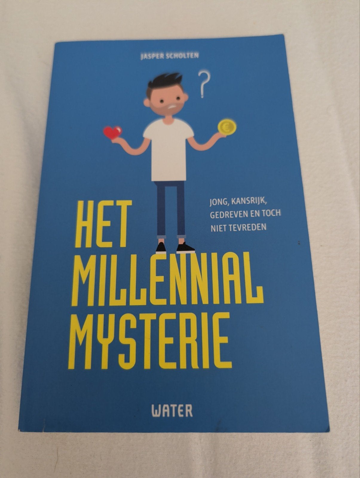Het Millennial Mysterie - Jasper Scholten, Ophalen of Verzenden, Zo goed als nieuw, Jasper Scholten
