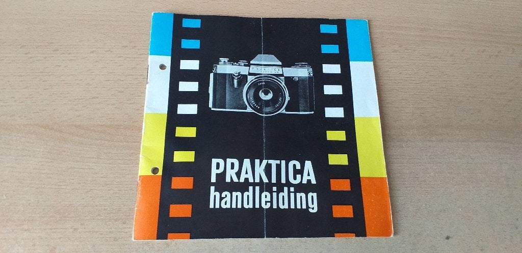 316 - Gebruiksaanwijzing Praktica NOVA fototoestel, Ophalen of Verzenden, 1960 tot 1980, Fototoestel