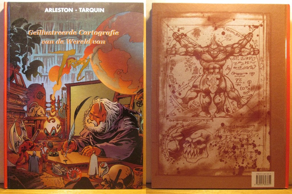 Geïllustreerde cartografie van de wereld van Troy (HC), Eén stripboek, Ophalen of Verzenden, Nieuw, Christophe Arleston