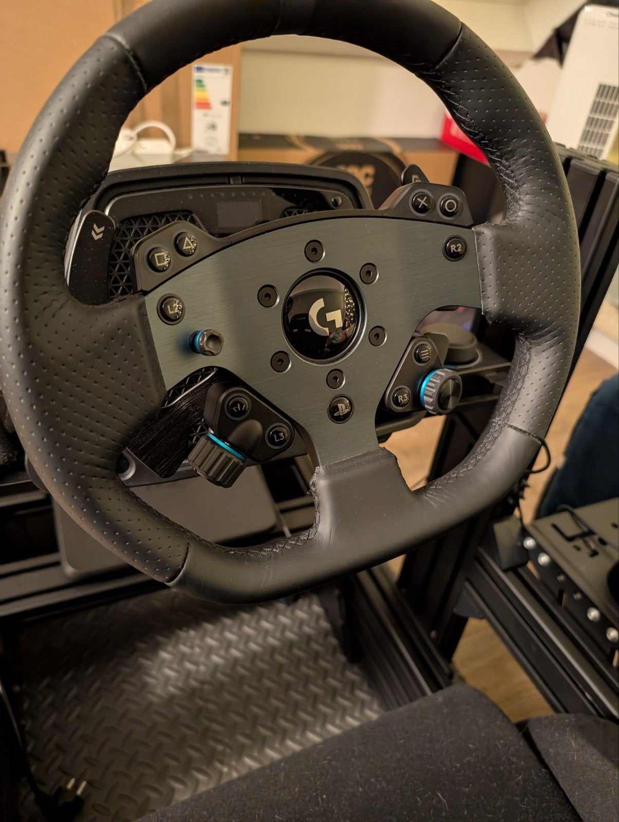 Logitech G Pro Simracing Set (Stuur PS/PC + Pedalen + Shift), Ophalen of Verzenden, Zo goed als nieuw, Stuur of Pedalen, PlayStation 4