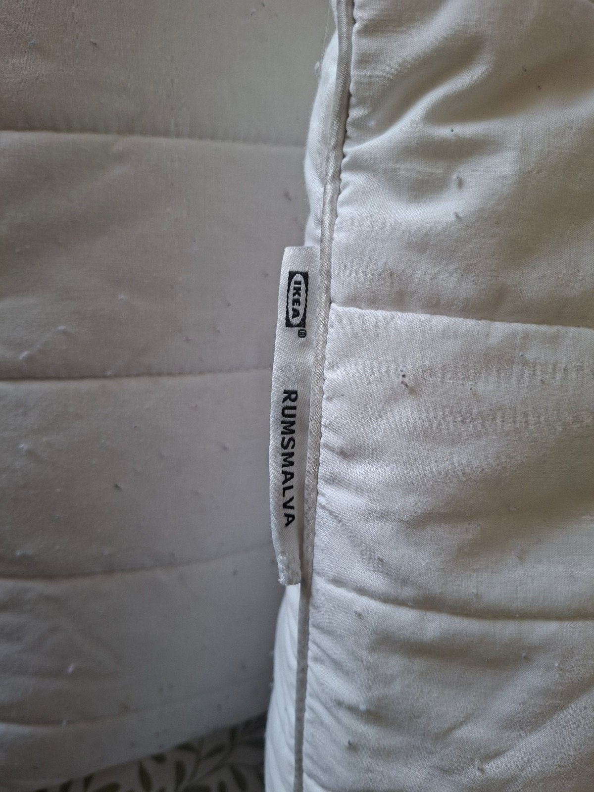 IKEA RUMSMALVA hoofdkussen 4 stuks, Eenpersoons, Wit, Overige materialen, Ophalen of Verzenden