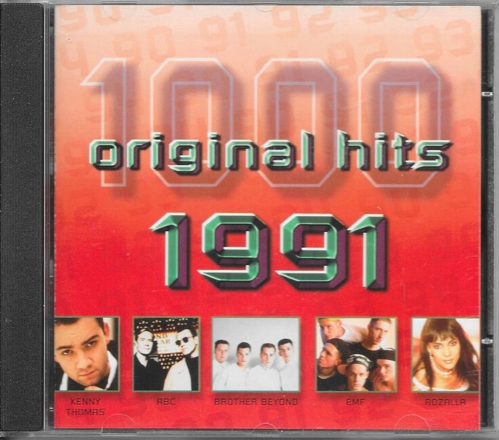 CD 1000 Original Hits 1991, Ophalen of Verzenden, Zo goed als nieuw, Pop