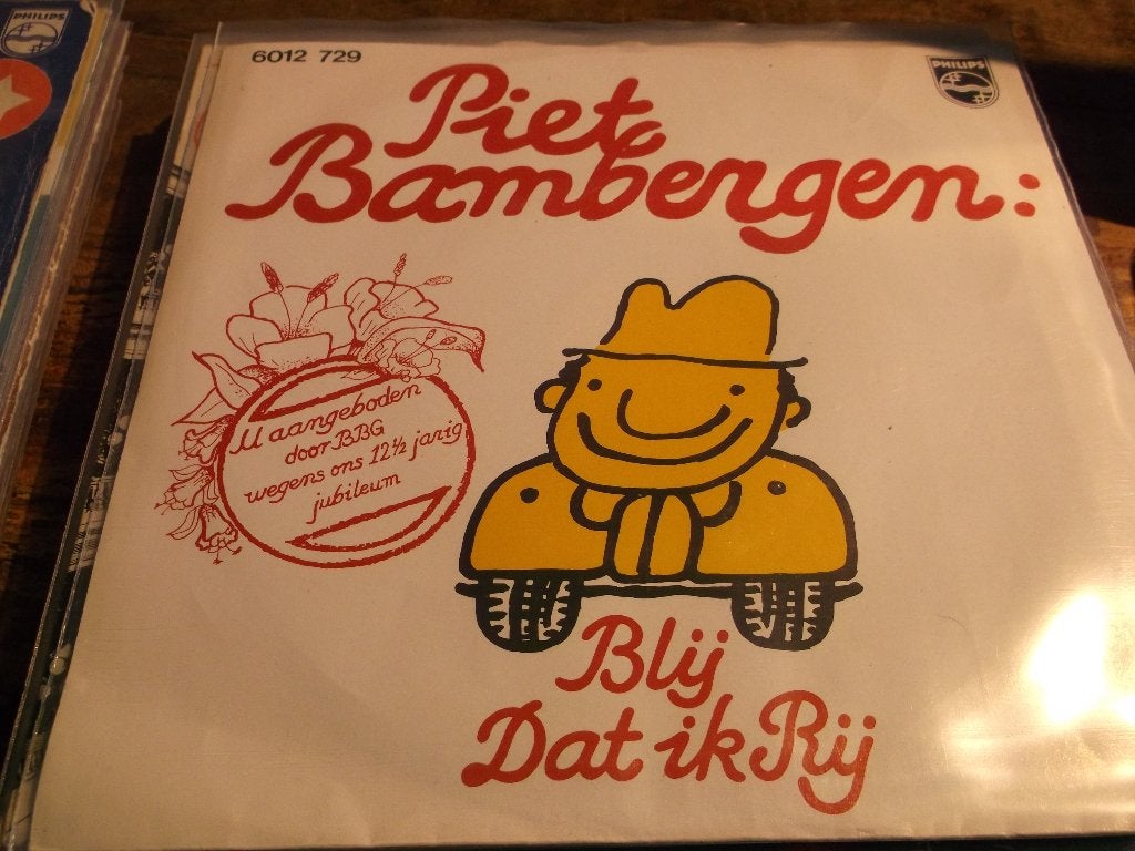 piet bambergen Blij dat ik rij 148, Ophalen of Verzenden, Gebruikt, 7 inch, Nederlandstalig