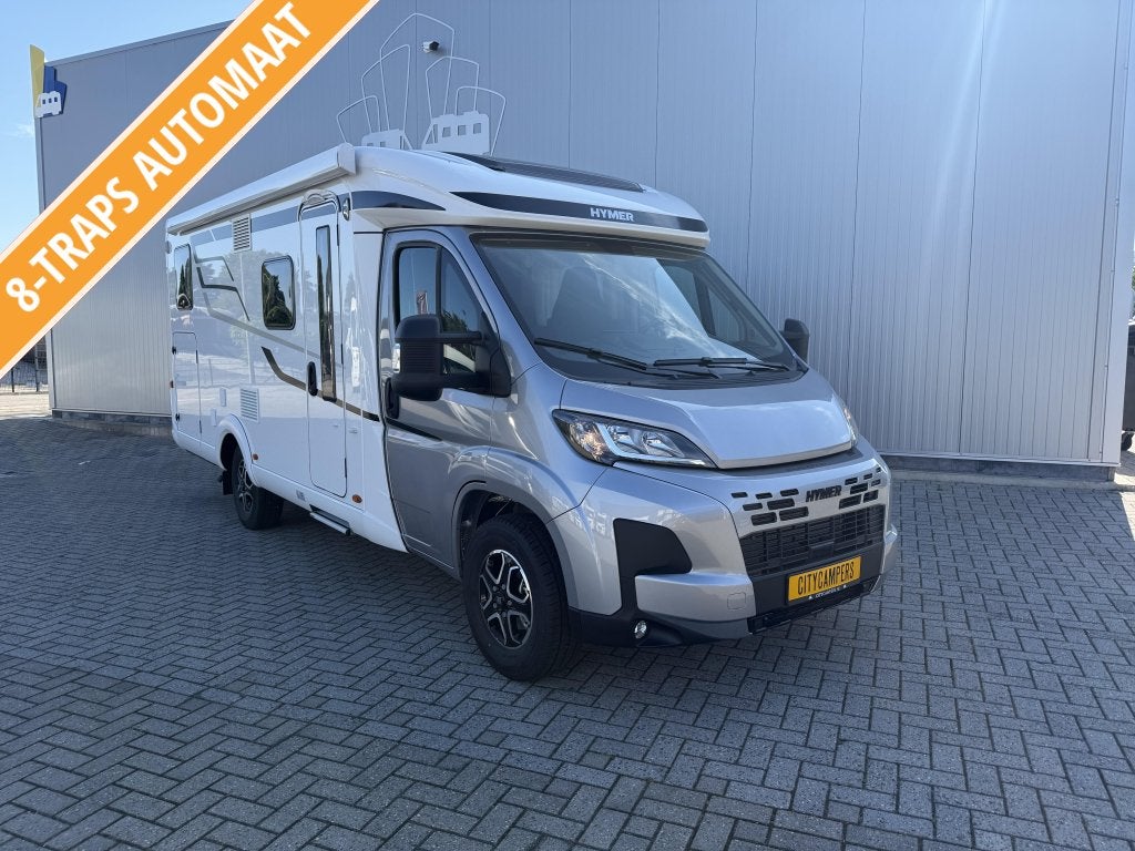 Hymer Exsis-T 580 PURE, Automaat, Ringverwarming, Startonderbreker, 6 tot 7 meter